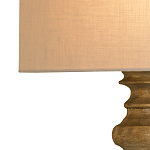 Бра светодиодное с тканевым абажуром на фигурном основании Undercut варинант исполнения - 1 | Loft Concept в Брянске