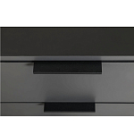 Комод цвета графит с 3-мя ящиками Strict Lines  варинант исполнения - 5 | Loft Concept в Брянске