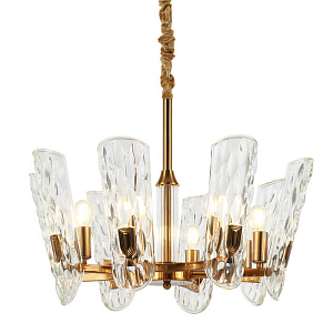 Люстра Plafond Glass Shield bronze 8