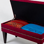 Мягкая банкетка с зоной для хранения Casket Red варинант исполнения - 2 | Loft Concept в Брянске