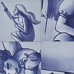 Плитка с рисунком Первый сон варинант исполнения - 3 | Loft Concept в Брянске