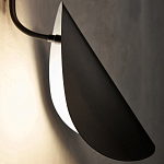 Бра с поворотным плафоном Aracea Black Wall Lamp варинант исполнения - 5 | Loft Concept в Брянске