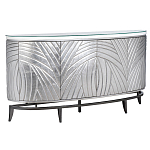 Комод фактурный серебристый с дверцами Silver Chest of Drawers варинант исполнения - 1 | Loft Concept в Брянске