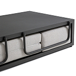 Садовый диван на каркасе из алюминия Petro варинант исполнения - 6 | Loft Concept в Брянске