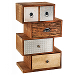 Тумба необычной формы с выдвижными ящиками Shift варинант исполнения - 1 | Loft Concept в Брянске