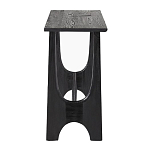 Консоль деревянная чёрная Black Tanner варинант исполнения - 2 | Loft Concept в Брянске