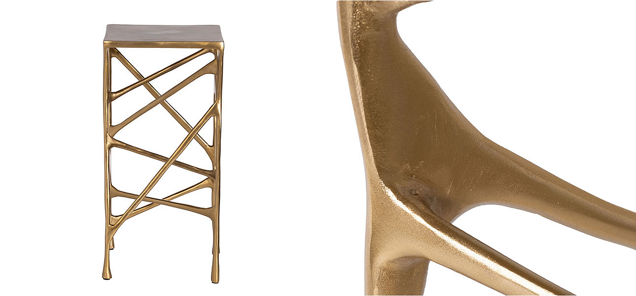 Столик журнальный Origania gold Столик журнальный Origania gold - Loft-Concept в Брянске