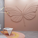 Барельеф BUTTERFLY варинант исполнения - 2 | Loft Concept в Брянске