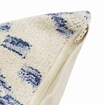 Чехол на подушку с узором в этно-стиле Blue Ikat варинант исполнения - 2 | Loft Concept в Брянске