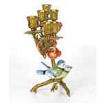 Бронзовый подсвечник на 7 свечей Eden Garden варинант исполнения - 3 | Loft Concept в Брянске