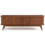 ТВ-тумба с двумя раздвижными дверцами Toinette Brown TV Stand варинант исполнения - 2 | Loft Concept в Брянске