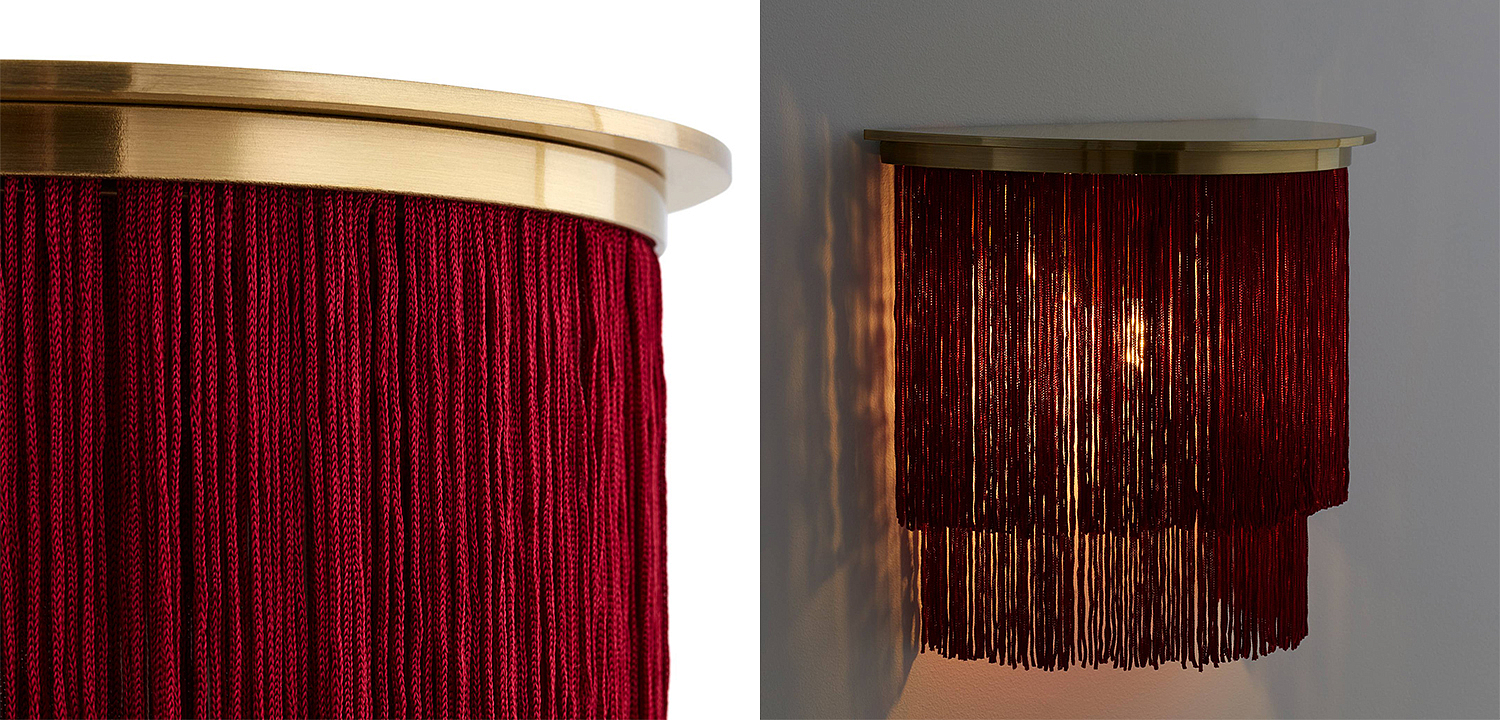 Бра Houtique Sconce Burgundy Бра Houtique Sconce Burgundy - Loft-Concept в Брянске