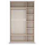 Шкаф 3-х дверный с зеркальными дверями Satin Furniture варинант исполнения - 3 | Loft Concept в Брянске