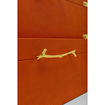 Комплект оранжевых чемоданов Golden Twigs варинант исполнения - 4 | Loft Concept в Брянске