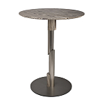 Стол барный круглый высокий с полосатым узором Zebroids варинант исполнения - 1 | Loft Concept в Брянске