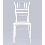 Стул Chiavari пластик белый варинант исполнения - 4 | Loft Concept в Брянске