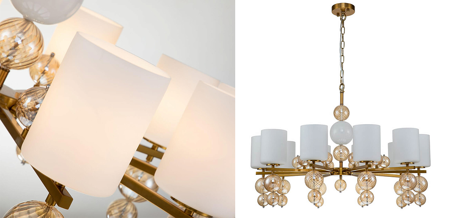 Люстра Blown Glass Balloons Chandelier 10 Люстра Blown Glass Balloons Chandelier 10 - Loft-Concept в Брянске