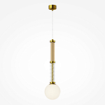 Подвесной светильник со стеклянными вставками Helios варинант исполнения - 1 | Loft Concept в Брянске