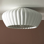 Потолочный светильник керамический Ceramic Embossed Lamp варинант исполнения - 1 | Loft Concept в Брянске