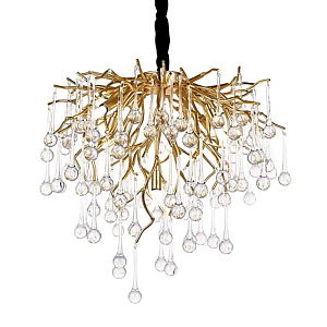 Декоративная хрустальная люстра Breeze Золото