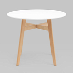 Обеденный стол с белой столешницей ELUNED FURNITURE варинант исполнения - 2 | Loft Concept в Брянске