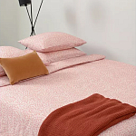 Постельное белье розового цвета с рисунком 150х200 см Blossom Essence варинант исполнения - 5 | Loft Concept в Брянске