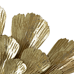 Зеркало круглое настенное в металлической раме Sunny Golden Petals варинант исполнения - 5 | Loft Concept в Брянске