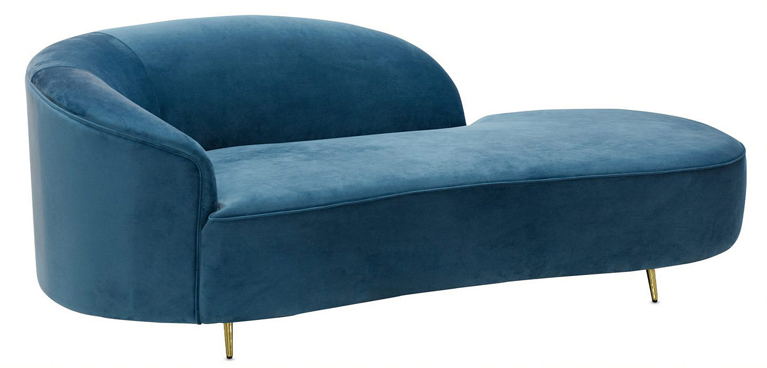 Диван Salvaire Lounge Sofa blue Диван Salvaire Lounge Sofa blue - Loft-Concept в Брянске