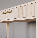 Элегантная Консоль Primo с выдвижным ящиком Светлый дуб варинант исполнения - 3 | Loft Concept в Брянске