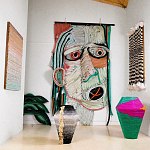 Арт-Объект плетеный из нитей большой портрет Joana Schneider  варинант исполнения - 1 | Loft Concept в Брянске