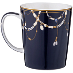 Кружка из фарфора синяя с изображением лошади 400 мл Porcelain Horse Set варинант исполнения - 1 | Loft Concept в Брянске