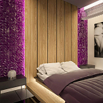 Гипсовая 3D панель с принтографией PM-45 варинант исполнения - 2 | Loft Concept в Брянске