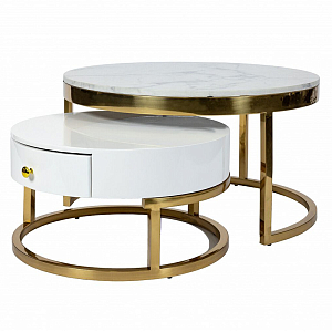 Набор из двух журнальных столиков Twinify