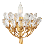 Люстра золотая в виде растения Golden Flower Glade варинант исполнения - 2 | Loft Concept в Брянске