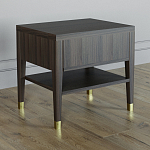 Прикроватная тумбочка с ящиком Elsa Dreams Walnut варинант исполнения - 4 | Loft Concept в Брянске