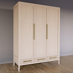 Большой Шкаф Primo Светлый дуб с 3 дверьми и 3 выдвижными ящиками варинант исполнения - 2 | Loft Concept в Брянске