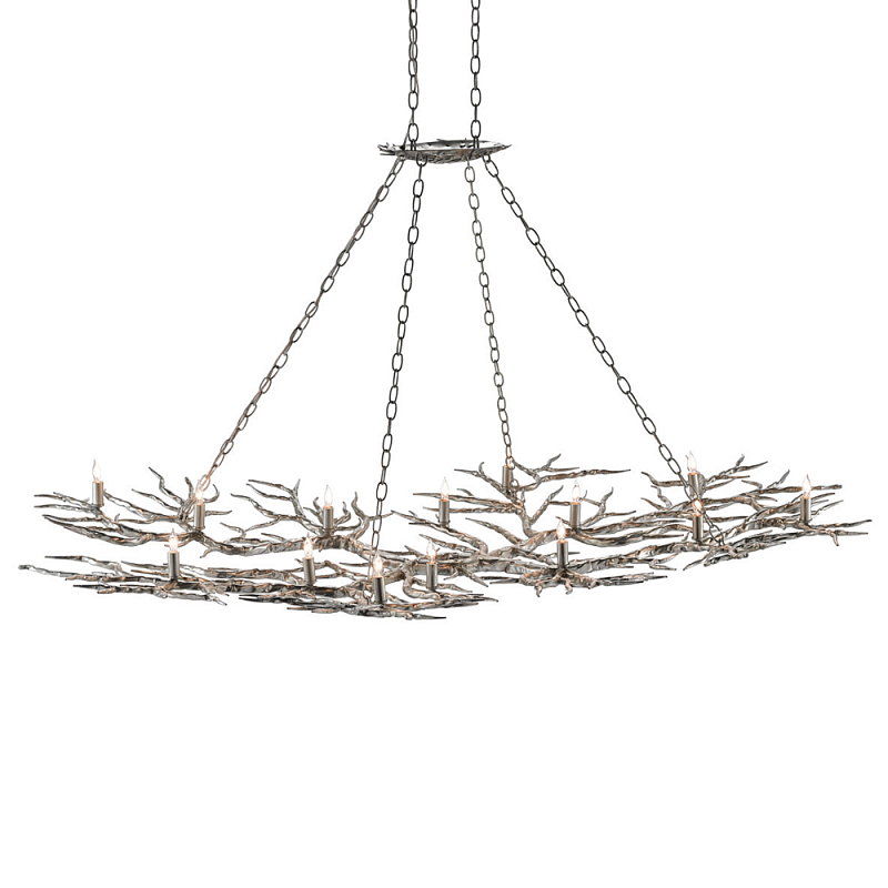 Люстра в виде веток Branched Tree Chandeliers Silver Серебряный Люстра в виде веток Branched Tree Chandeliers Silver Серебряный в Брянске | Loft Concept