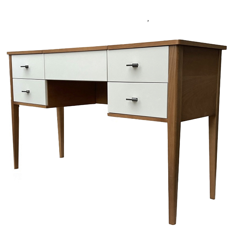 Стол письменный из массива бука Tasteful Furniture Table Коричневый Слоновая кость  в Брянске | Loft Concept 