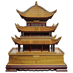 Макет Китайской башни архитектурная миниатюра  варинант исполнения - 2 | Loft Concept в Брянске