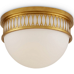 Потолочный светильник с фактурным золотым каркасом Exceptional Classic Design варинант исполнения - 1 | Loft Concept в Брянске