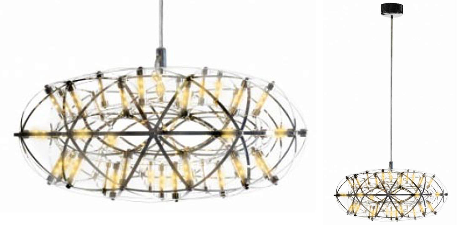 Люстра Moooi 3D Sphere Oval Yellow lamp S Люстра Moooi 3D Sphere Oval Yellow lamp S - Loft-Concept в Брянске