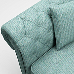 Мебельная ткань Шенилл бирюзовый цвет 142 см T4-61 варинант исполнения - 10 | Loft Concept в Брянске