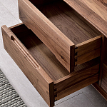 Тумба под телевизориз массива дерева TV Stand made of Walnut Wood варинант исполнения - 7 | Loft Concept в Брянске