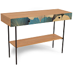 Консоль с принтом на ящиках Elise Console Table варинант исполнения - 7 | Loft Concept в Брянске