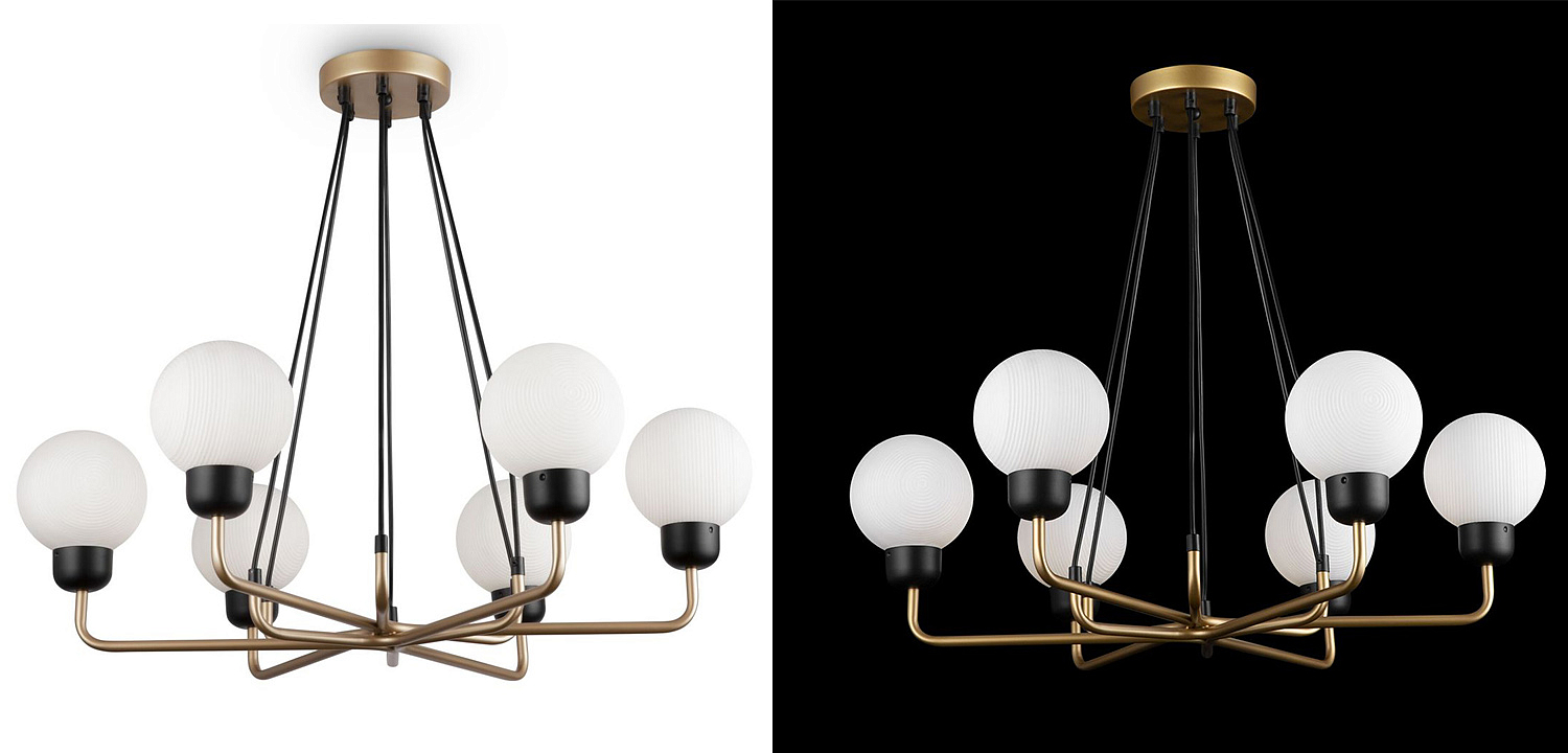 Люстра Andresa Chandelier 6 Balls Люстра Andresa Chandelier 6 Balls - Loft-Concept в Брянске