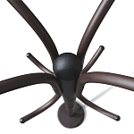 Вешалка напольная коричневая с 4-мя металлическими крючками Noble Branches варинант исполнения - 3 | Loft Concept в Брянске