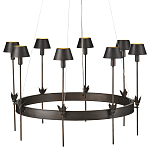 Люстра круглая со светодиодными лампами Innovation варинант исполнения - 3 | Loft Concept в Брянске