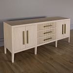 Буфет Primo с тремя ящиками и двумя фасадами Светлый дуб варинант исполнения - 2 | Loft Concept в Брянске