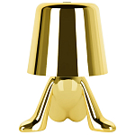Настольная лампа фигурная цвета золото с гладким абажуром Высота 17 см Sophia варинант исполнения - 6 | Loft Concept в Брянске