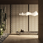 Гипсовая 3D Панель OCTOPUS варинант исполнения - 1 | Loft Concept в Брянске